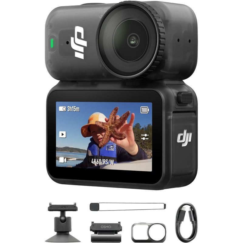 Cámara portátil DJI Osmo Nano pequeña y magnética