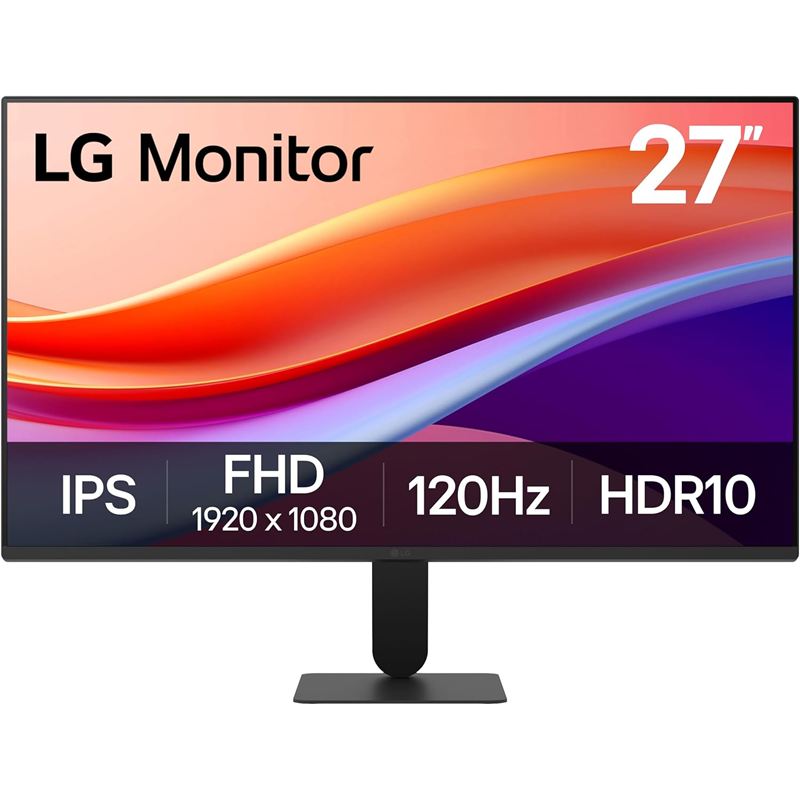 Monitor LG 27U411A-B de 27 pulgadas negro casi sin bordes