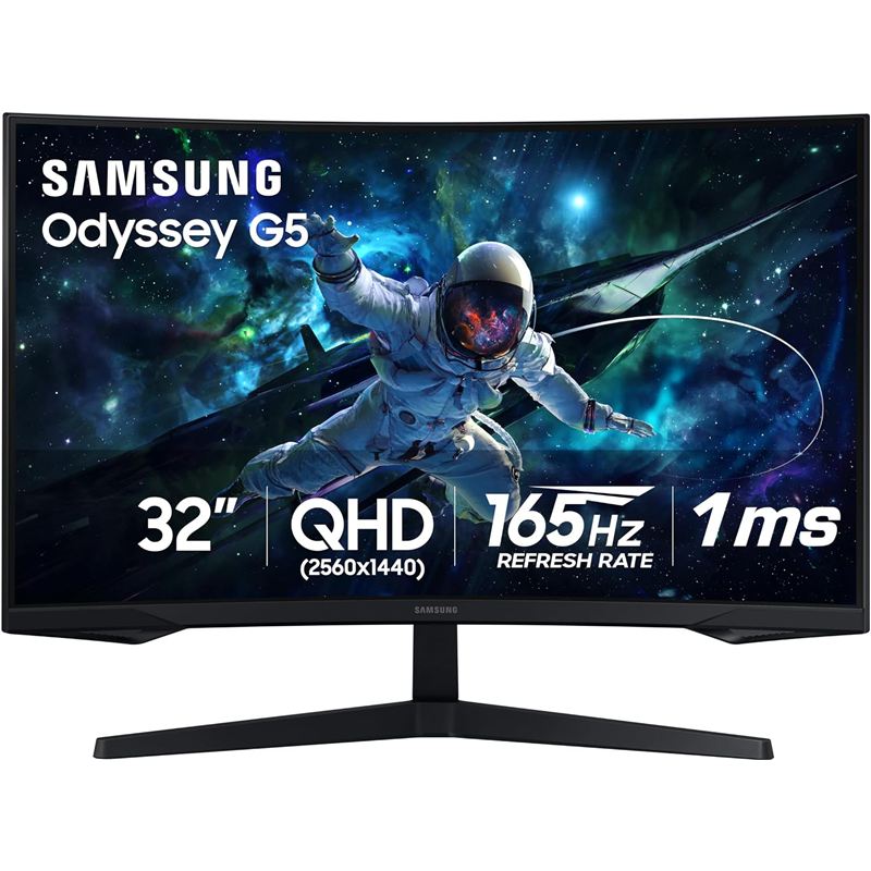Monitor curvo para juegos Samsung Odyssey G55C de 32 pulgadas