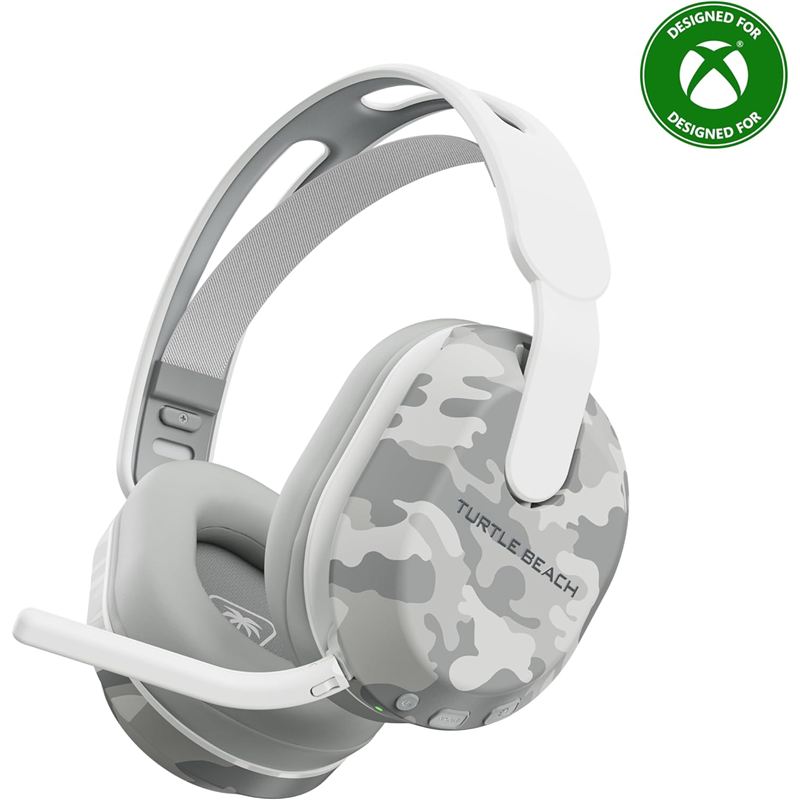 Audífonos inalámbricos Turtle Beach Stealth 500 para Xbox con diseño de camuflaje ártico