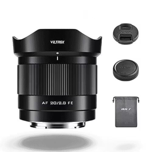 Lente VILTROX 20 mm f/2.8 FE para cámaras Sony de montura E
